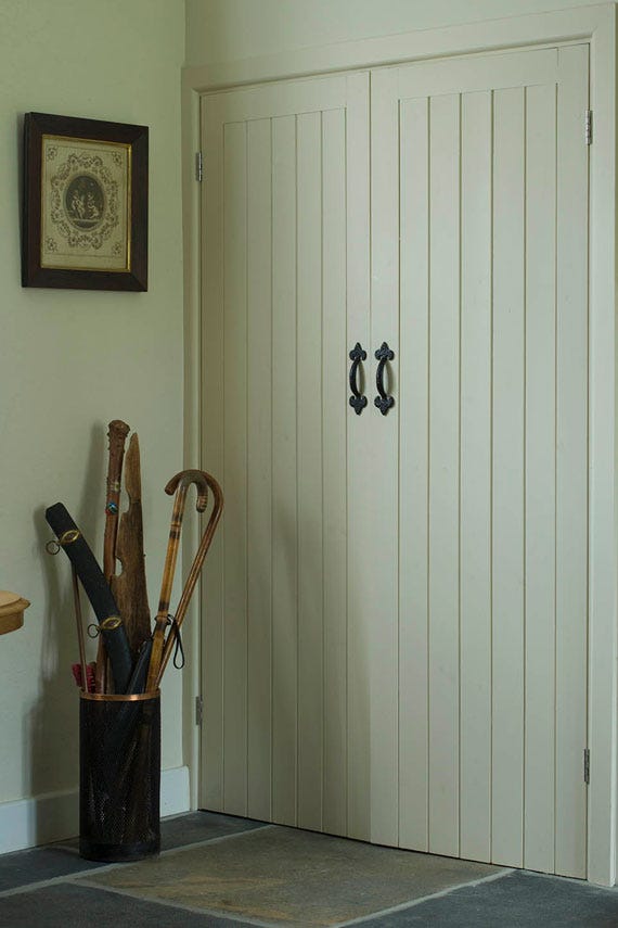 Off White No.3 by Farrow & Ball on a painted wall in a room setting