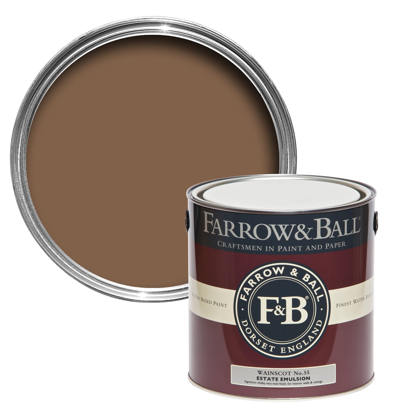 Farrow & Ball 750ml Modern Eggshell Etruscan Red No.56