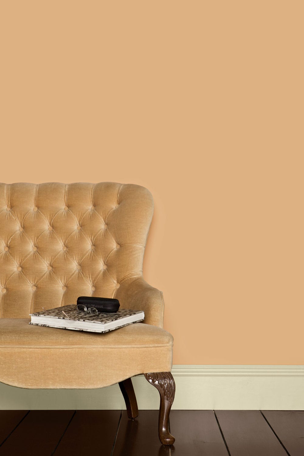 Dutch Pink No.62 by Farrow & Ball on a painted wall in a room setting