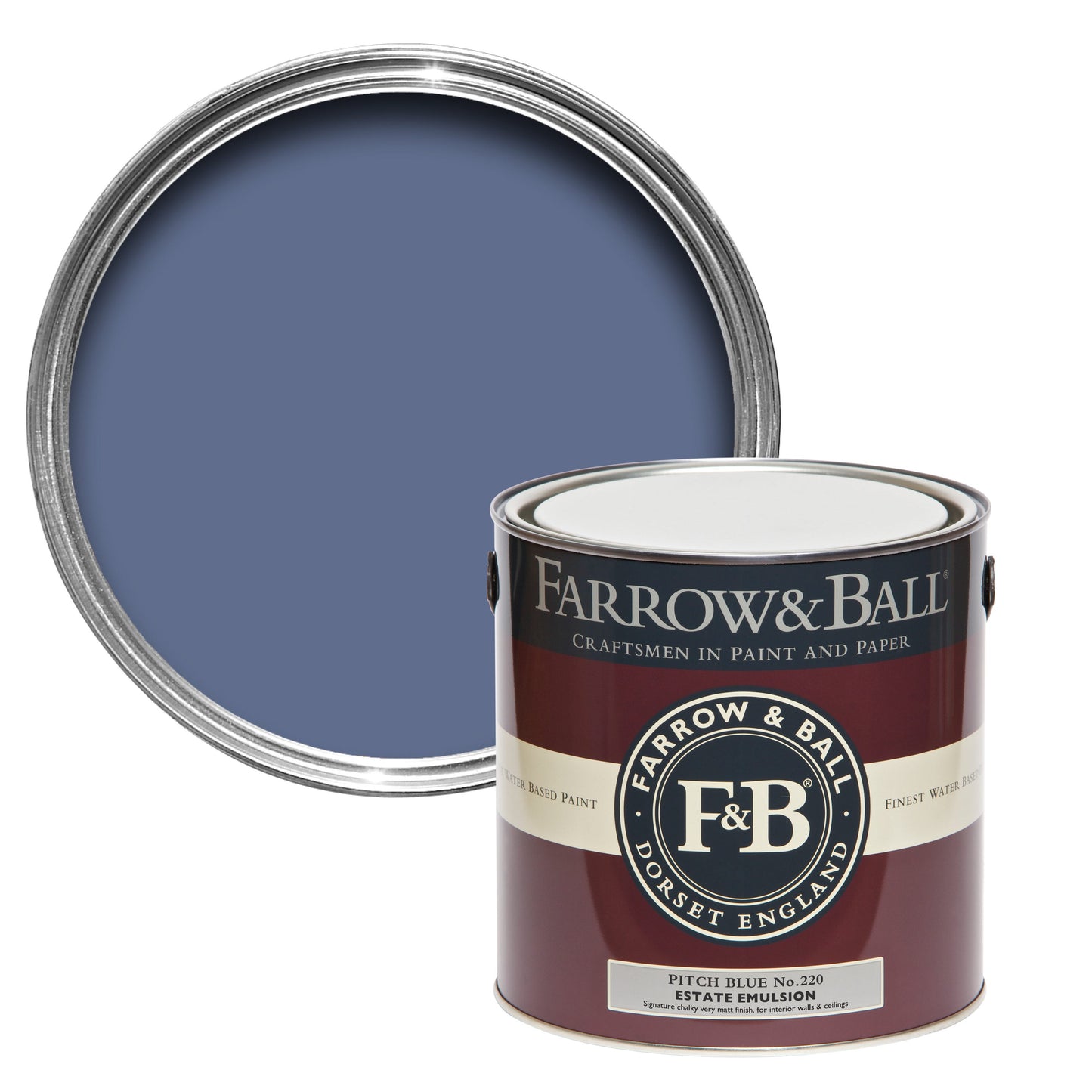 2.5L Estate Emulsion Pitch Blue No.220Farrow & Ball