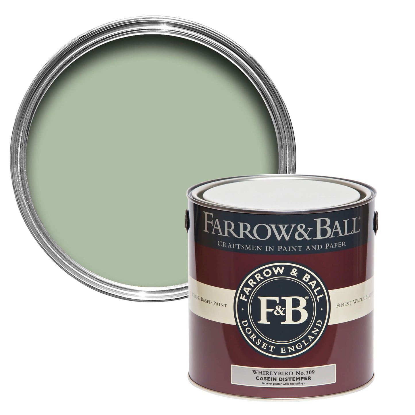 Tin Farrow & Ball 2.5L Modern Emulsion Whirlybird No.309