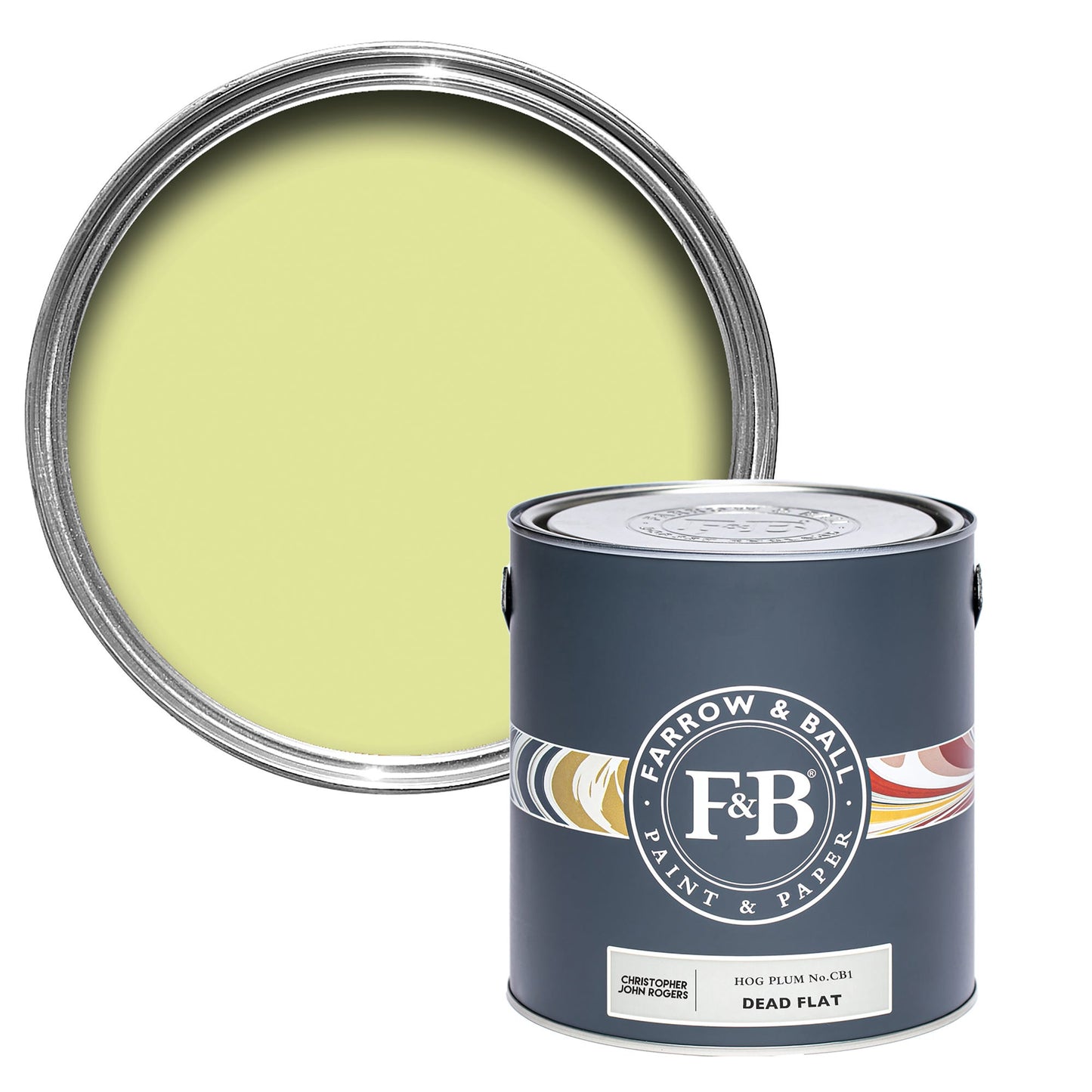 Farrow & Ball Multi Surface 2.5L Dead Flat Hog Plum No.CB1