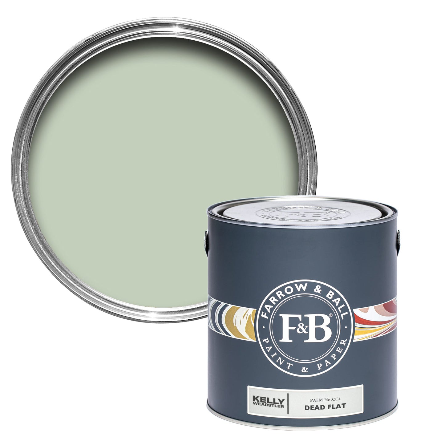 Farrow & Ball Multi Surface 5L Dead Flat Palm No.CC4
