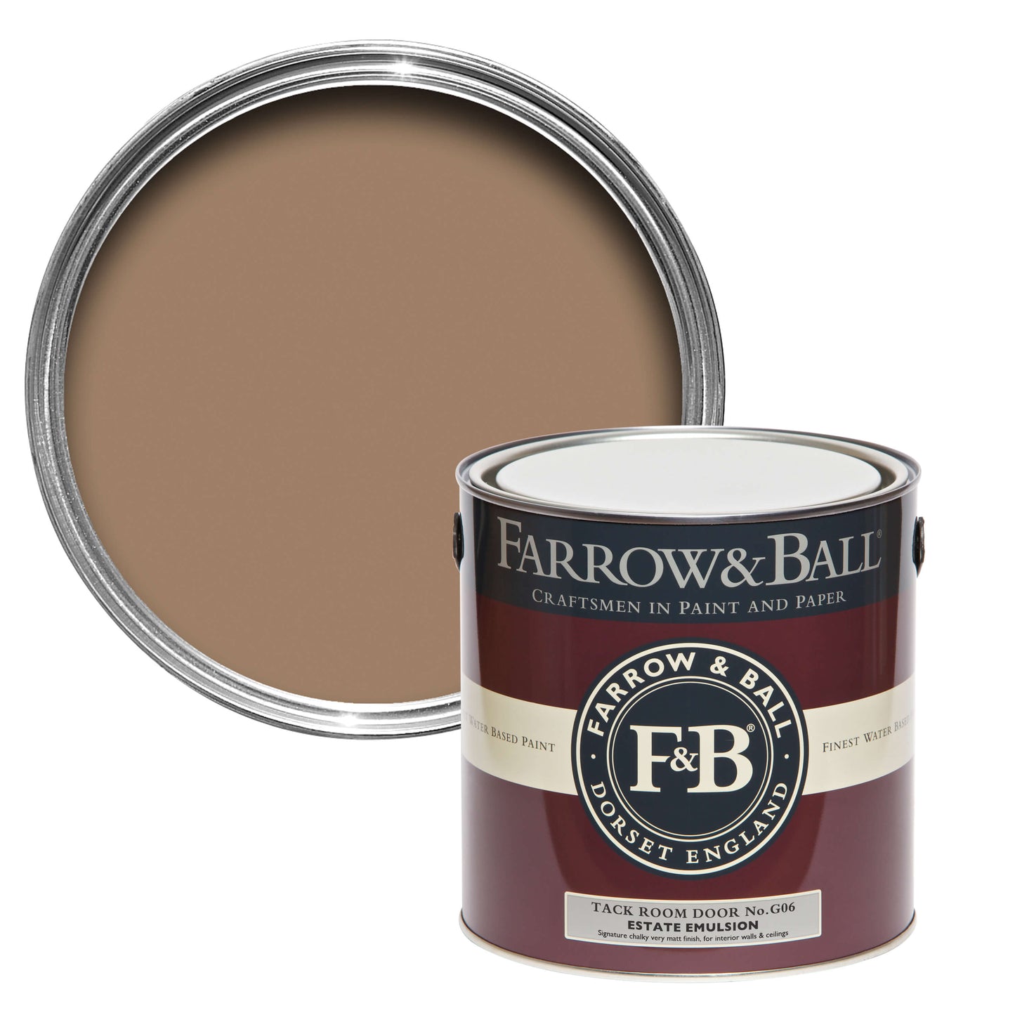 Farrow & Ball 2.5L Modern Eggshell Tack Room Door No.G6
