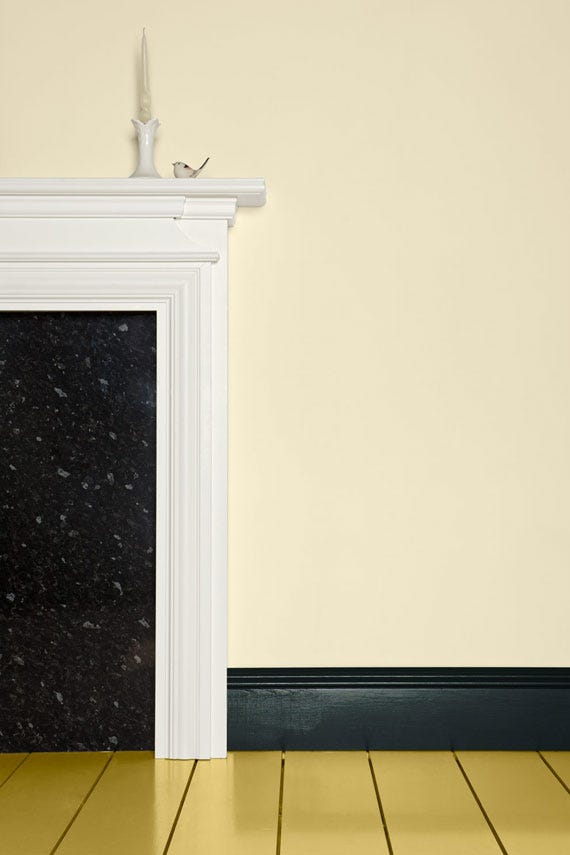 House White No.2012 by Farrow & Ball on a painted wall in a room setting