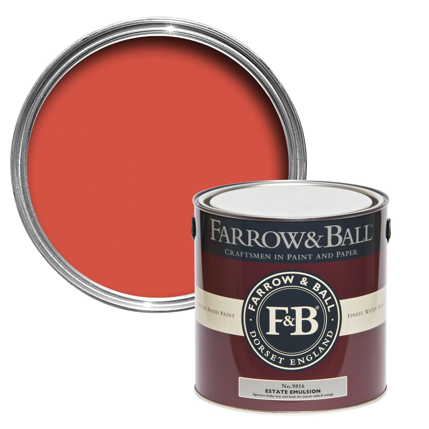 2.5L Estate Emulsion Copenhagen Roof No.9816Farrow & Ball