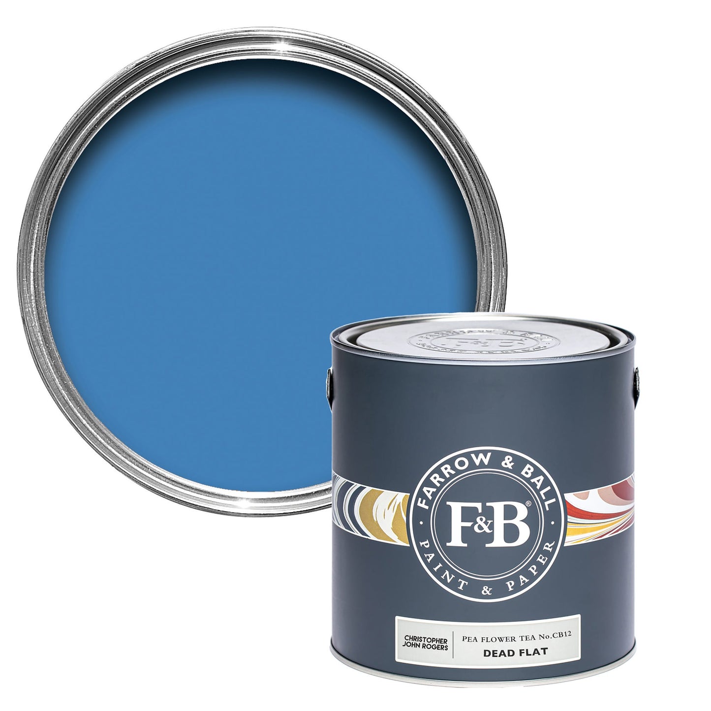 Farrow & Ball Multi Surface 5L Dead Flat Pea Flower Tea No.CB12