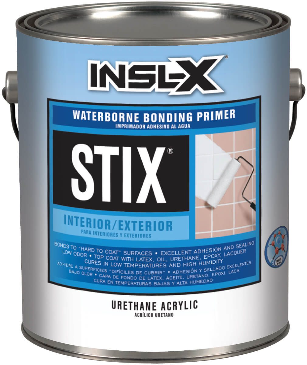 Tin of Benjamin Moore Stix Primer