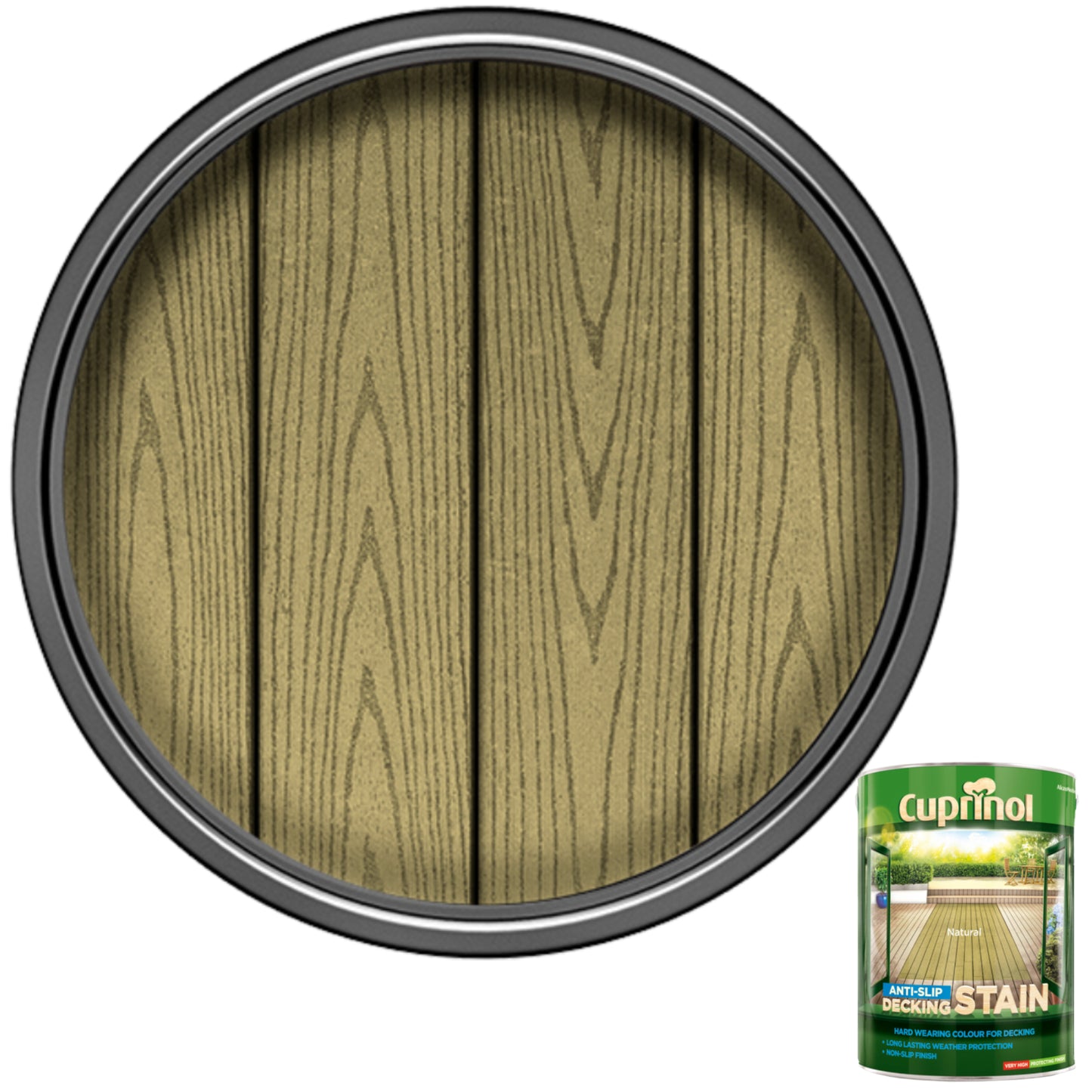 Cuprinol Anti-Slip Decking Stain - 5 Litre