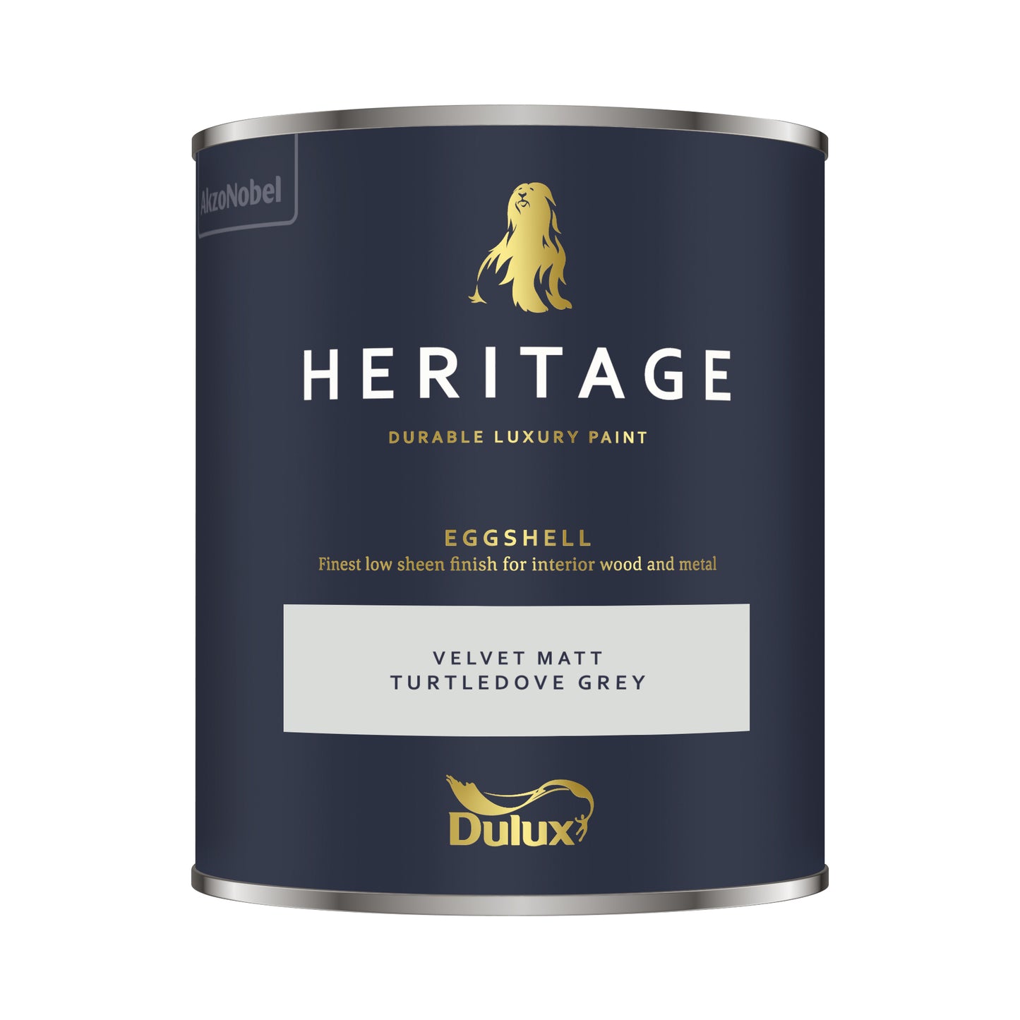 Dulux Heritage Eggshell - Turtledove Grey 750ml