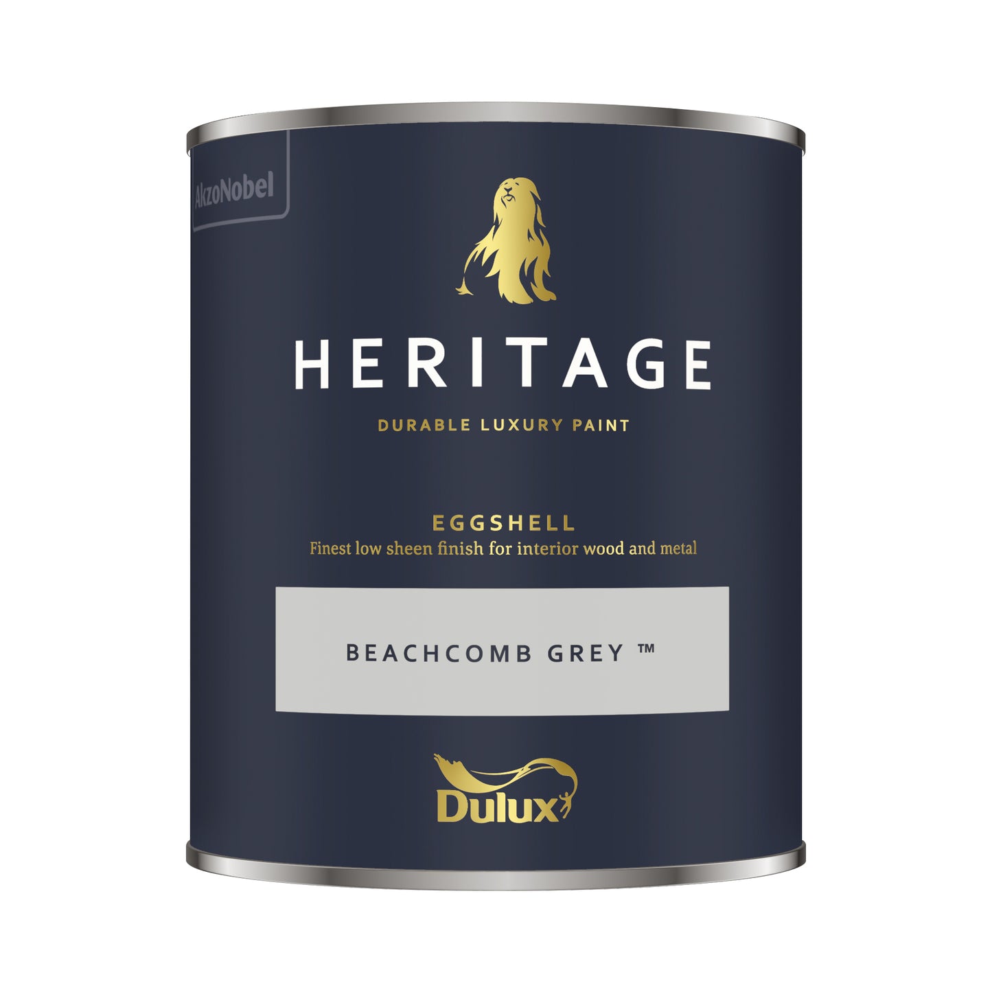 Dulux Heritage Eggshell - Beachcomb Grey 750ml
