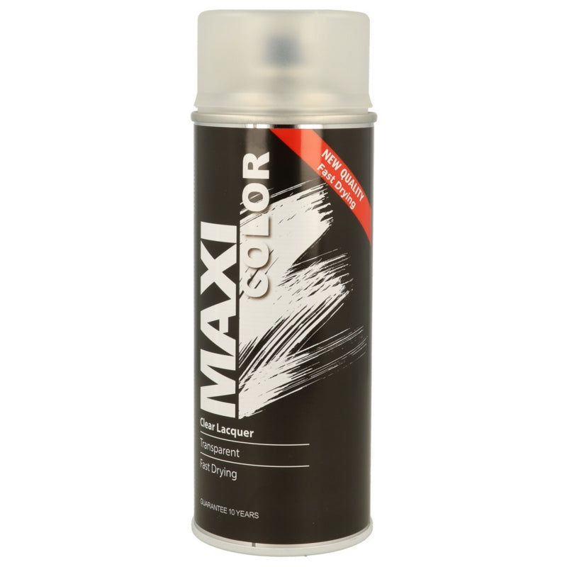 Maxi Multi-Surface Clear Lacquer - 400 ml Aerosol Spray Paint