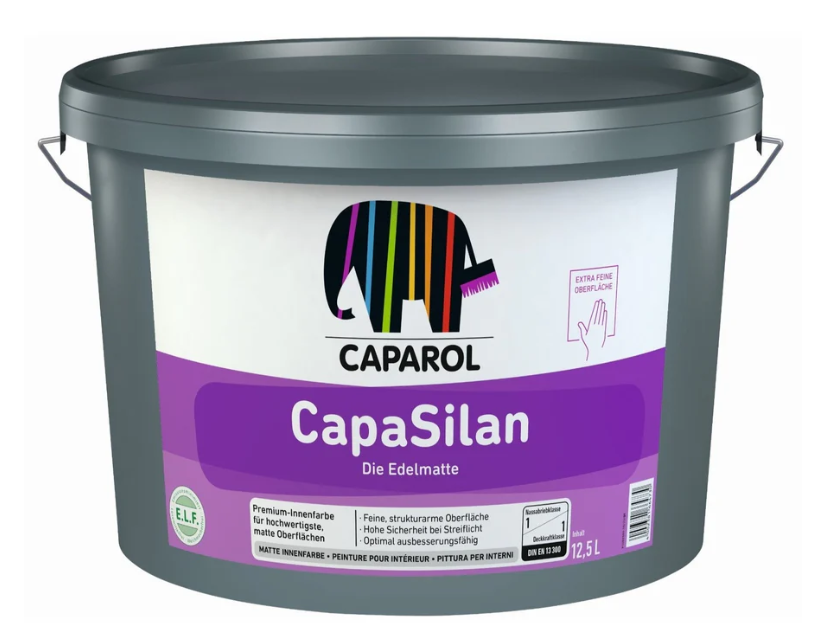Caparol CapaSilan Breathable Mineral Paint Matt 5 Litre Tinted Colours
