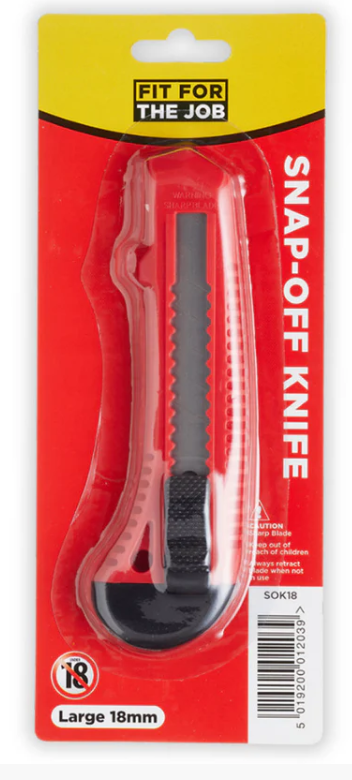 Rodo 18mm Snap Off Knife