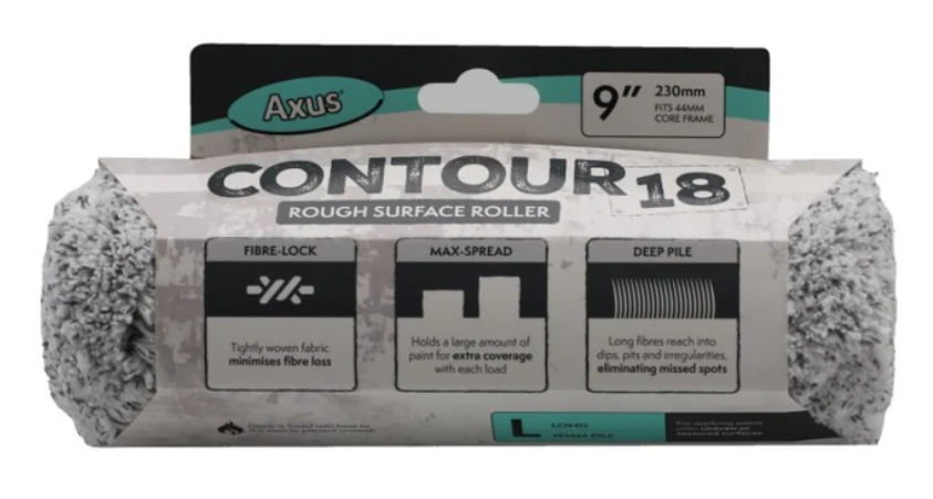 Axus Contour 18 Rough Surface Roller Sleeve 9"
