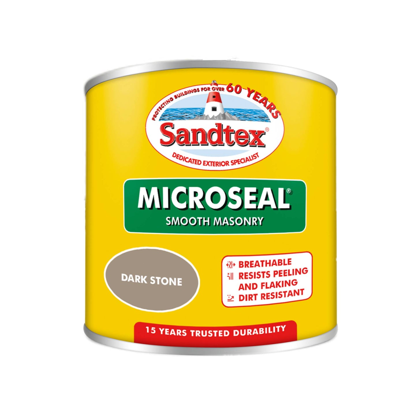 Sandtex 15 Year Weatherproof Exterior Wall Paint - Dark Stone