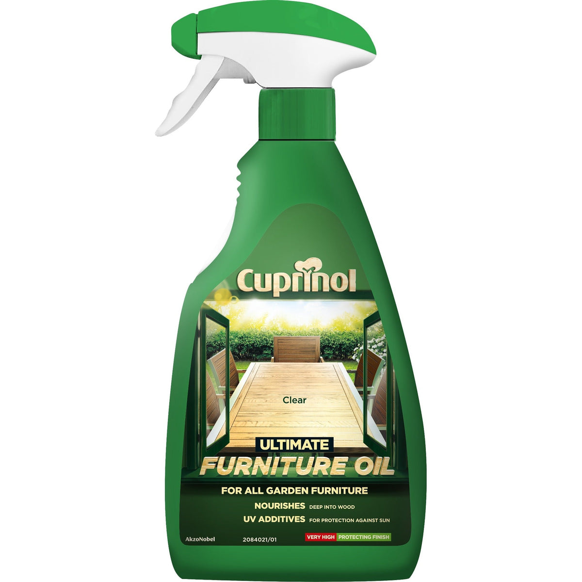 Cuprinol Ultimate Furniture Oil Spray, Clear, 500ml