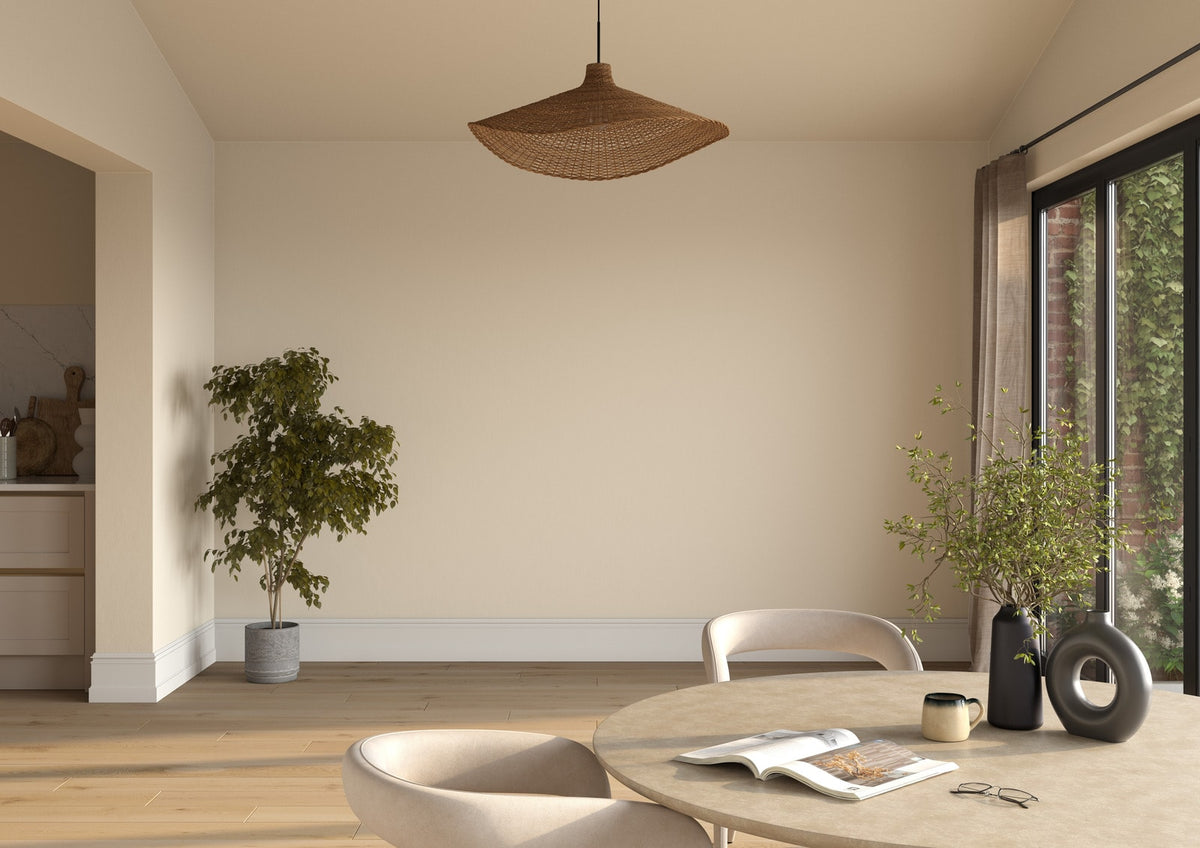 Dulux Heritage DH Linen Colour on the walls of a room setting