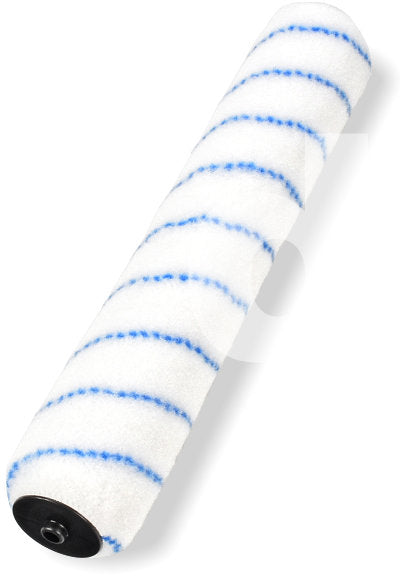 15" Nylon Blue Stripe Medium Pile Floor Roller Solvent Resistant