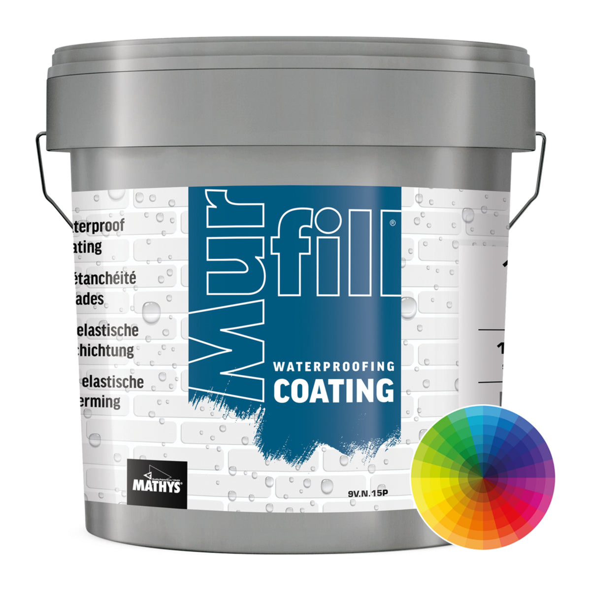 Mathys Murfill Waterproofing Coating with colour wheel – tinted to your chosen colour