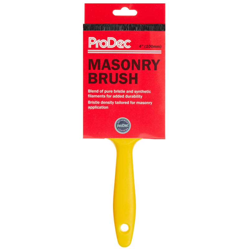 ProDec 4" Flat Masonry Paint Brush