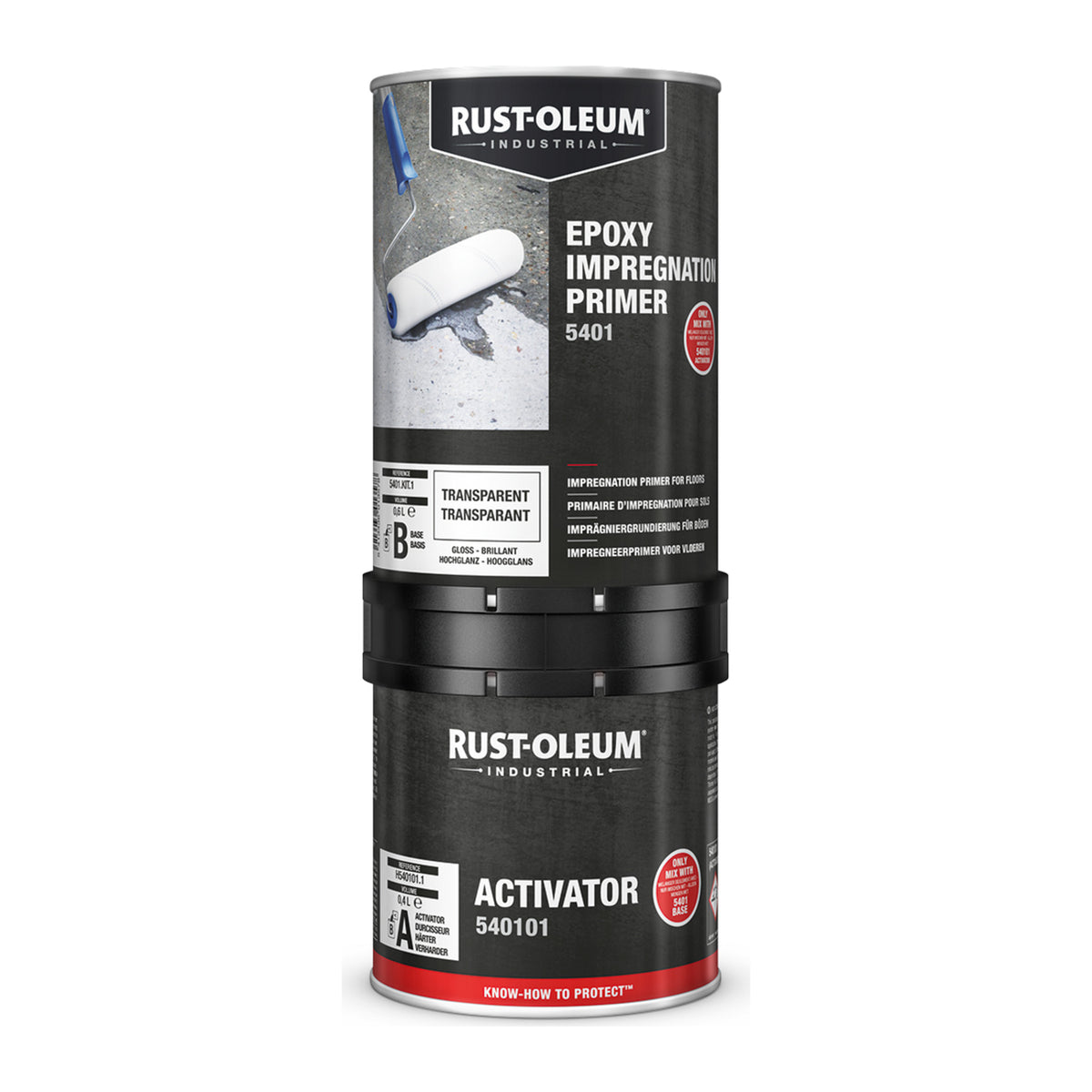 Rust-Oleum 5401 Epoxy Impregnation Primer base and activator