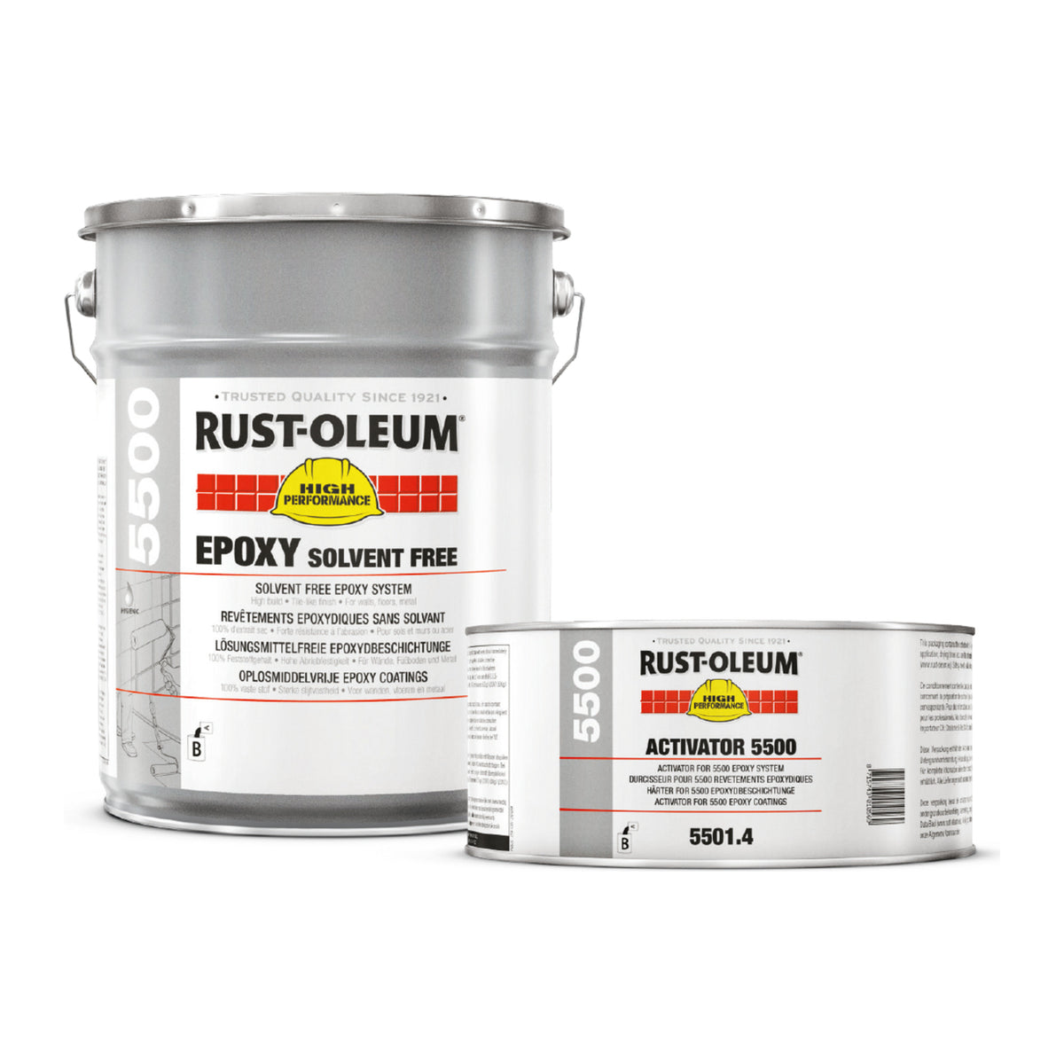 Rust-Oleum 5500 High Build Epoxy base and activator