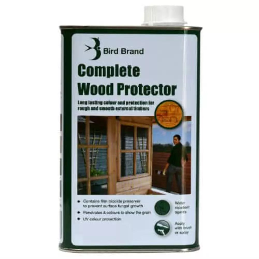 Bird Brand Complete Wood Protector (Clear) Oil Based Preserver