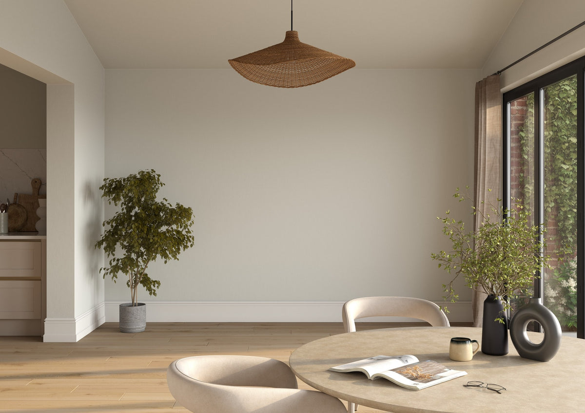 Dulux Heritage Silver Fern on the walls of a room setting