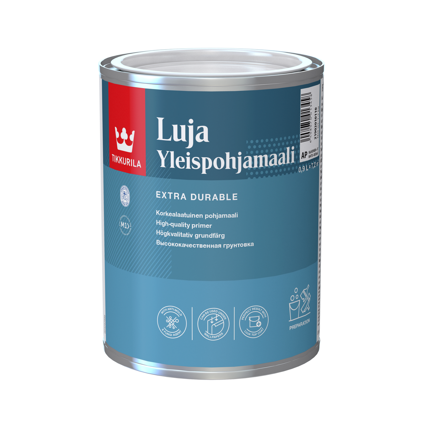 Tikkurila Luja Universal Primer For Anti Mould Paint System - White