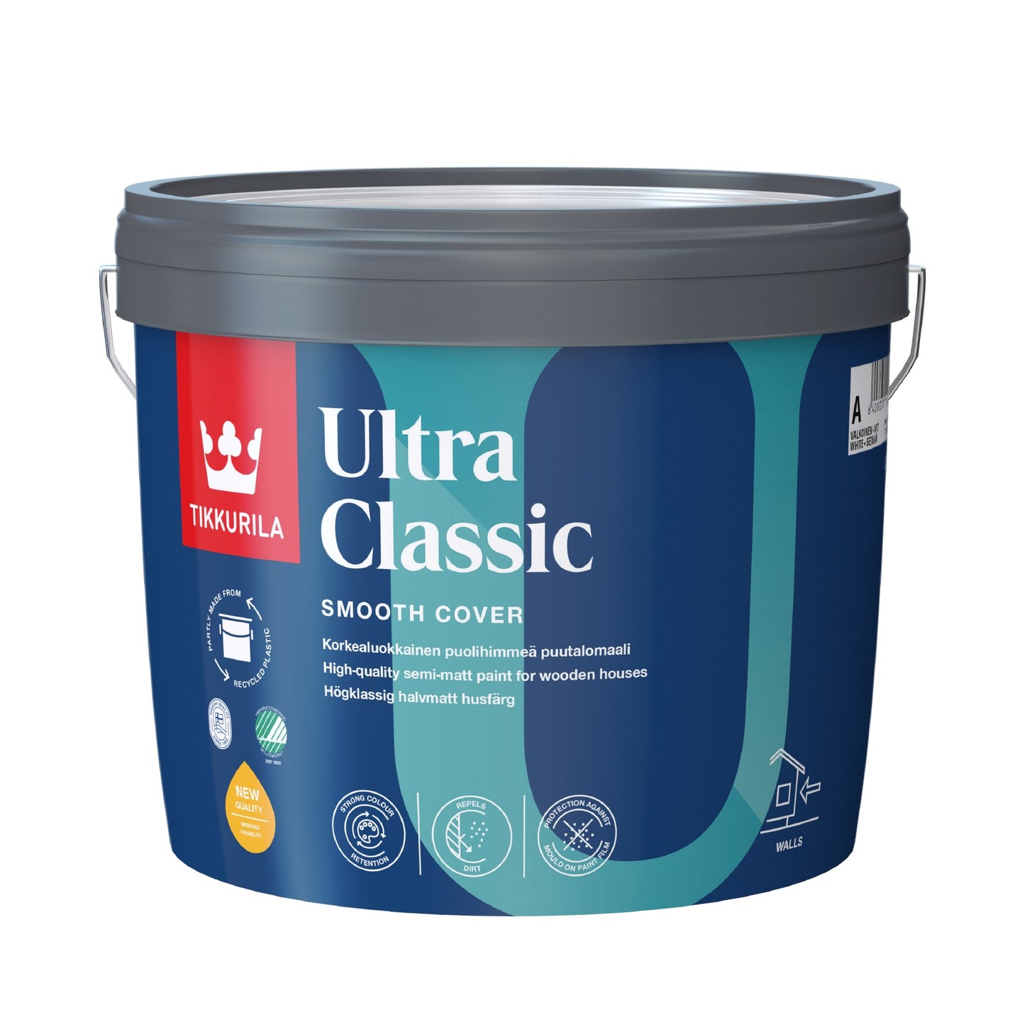 Tikkurila Ultra Classic Durable Exterior Wood Paint White