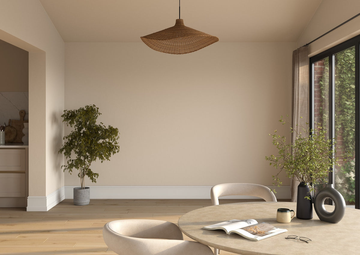 Dulux Heritage York White on the walls of a room setting