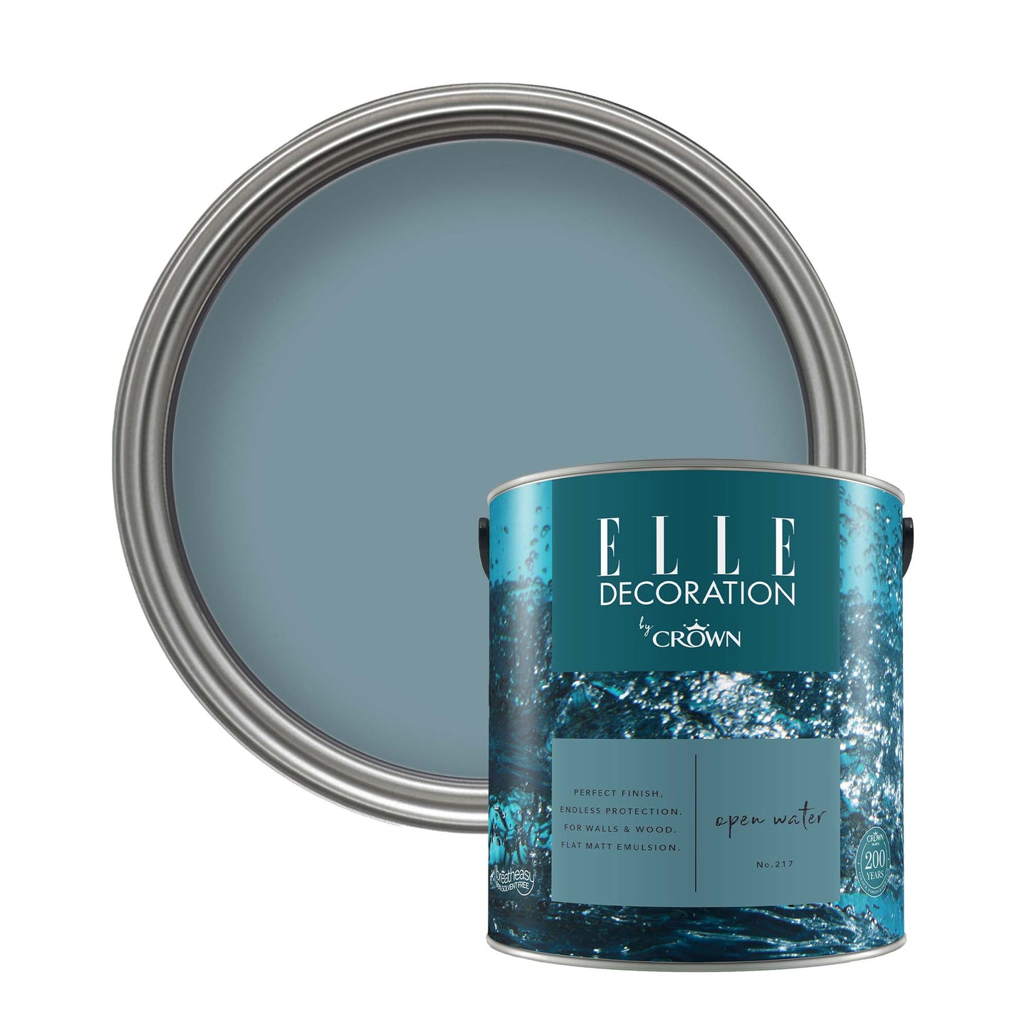 Crown Retail Elle Decoration Flat Matt - Open Water