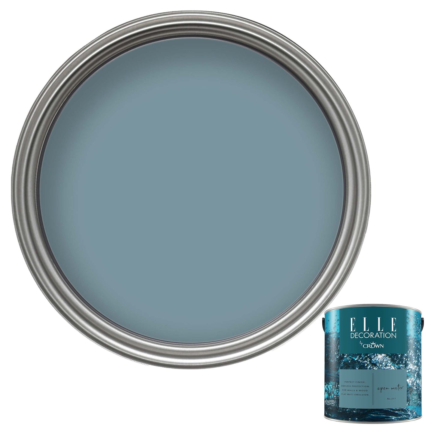 Crown Retail Elle Decoration Flat Matt - Open Water