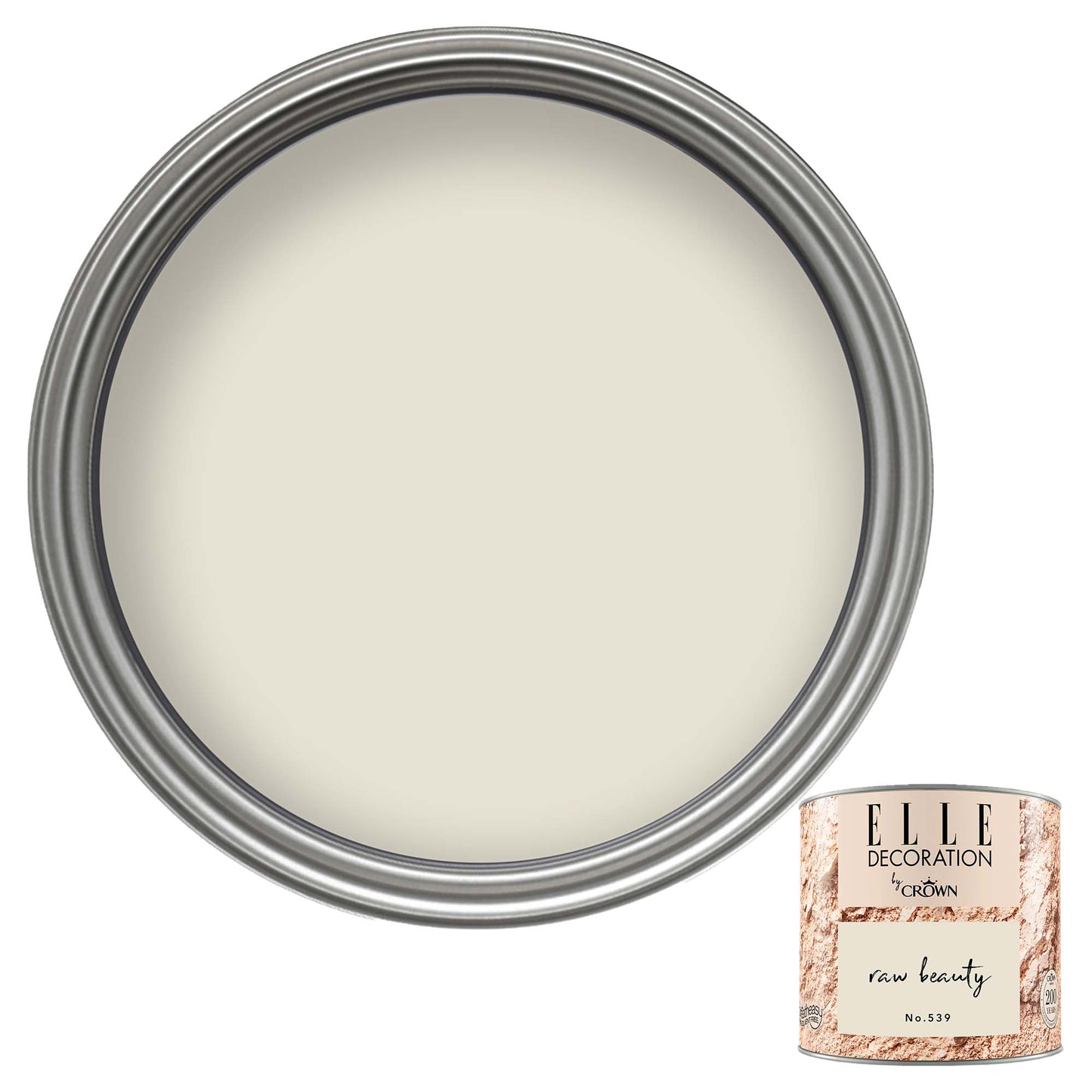 Crown Retail Elle Decoration Flat Matt - Raw Beauty