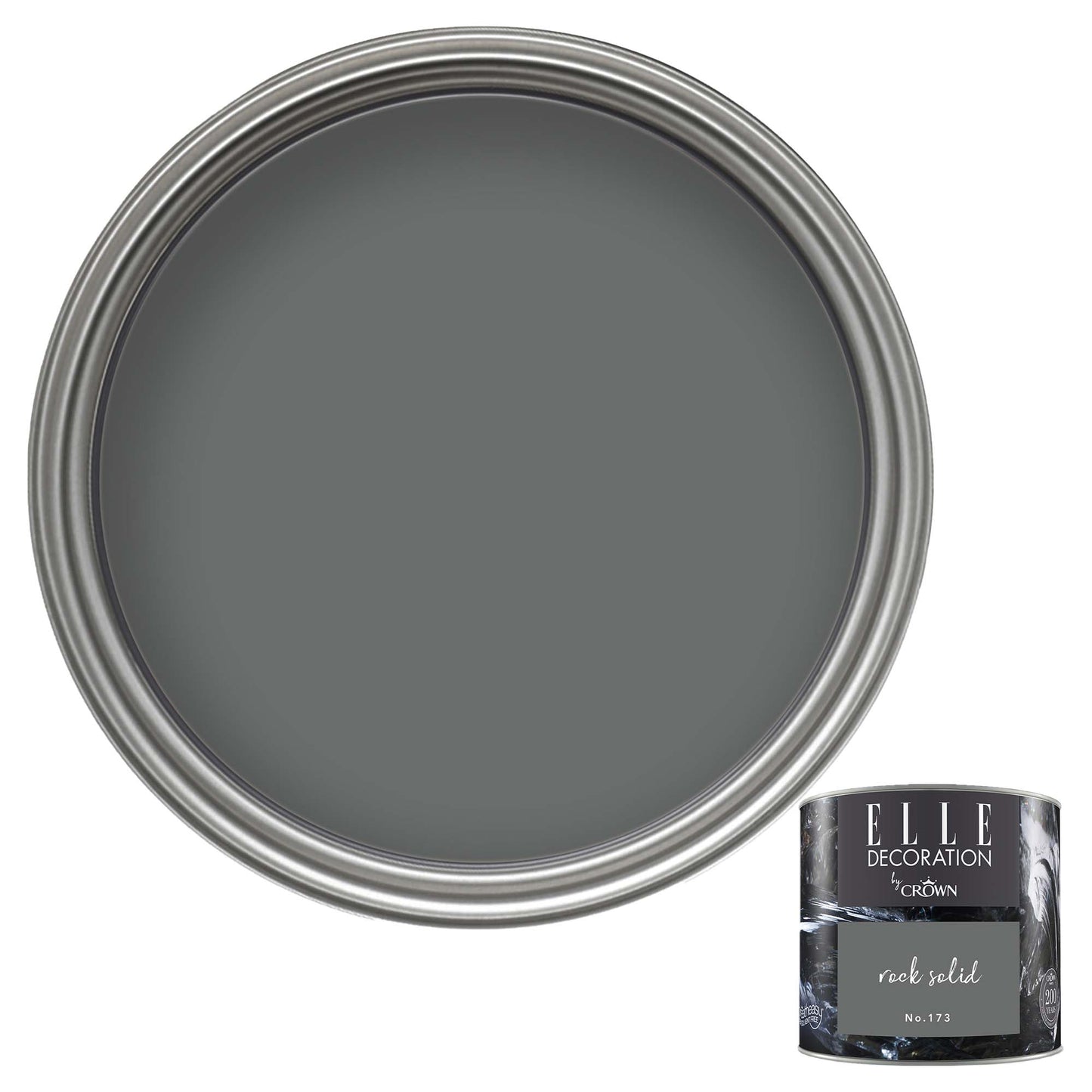 Crown Retail Elle Decoration Flat Matt - Rock Solid