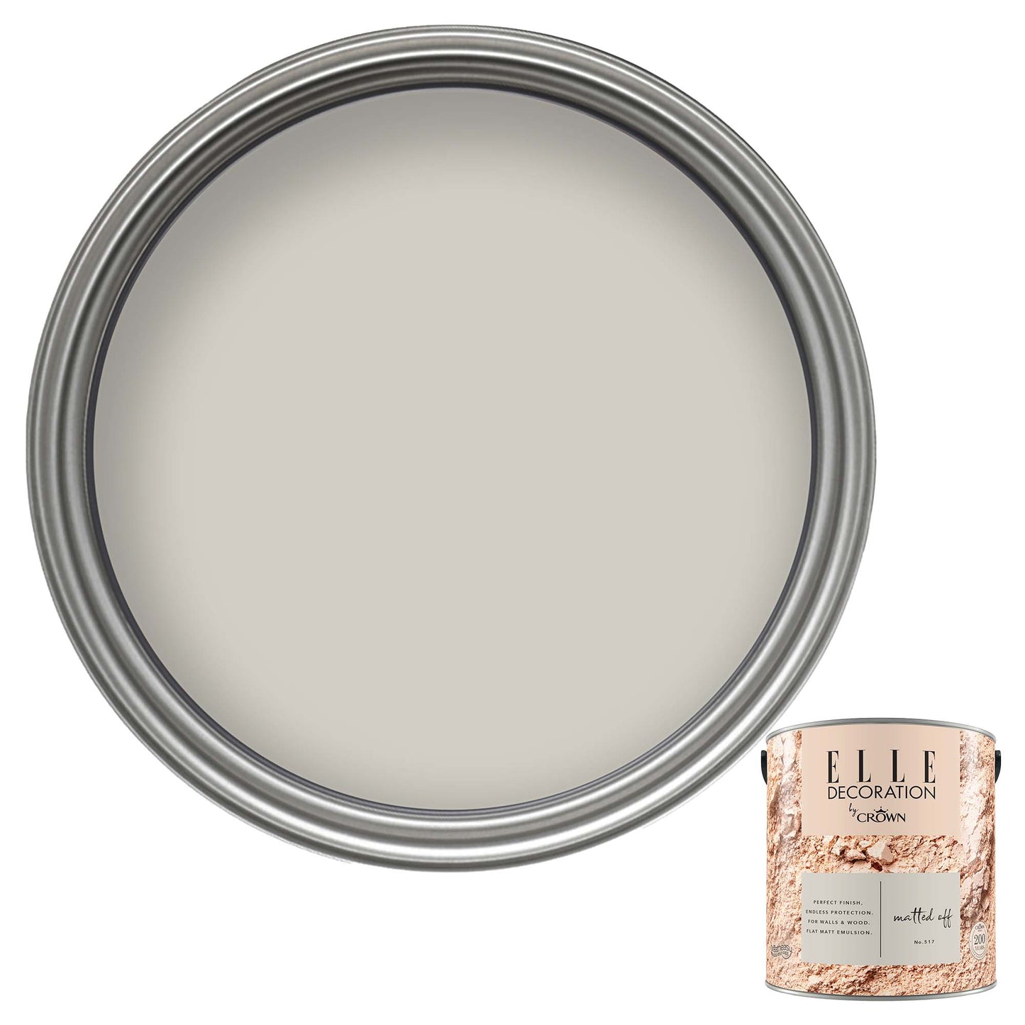 Crown Retail Elle Decoration Flat Matt - Matted Off