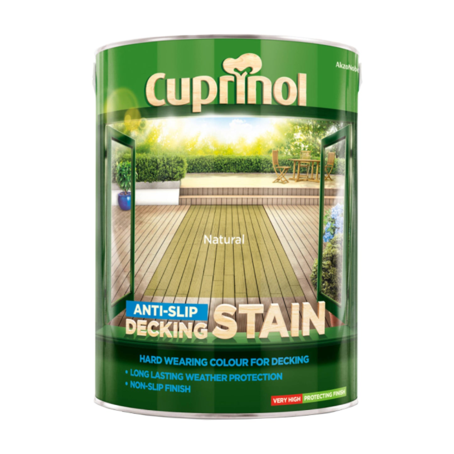 Cuprinol Anti-Slip Decking Stain - 5 Litre