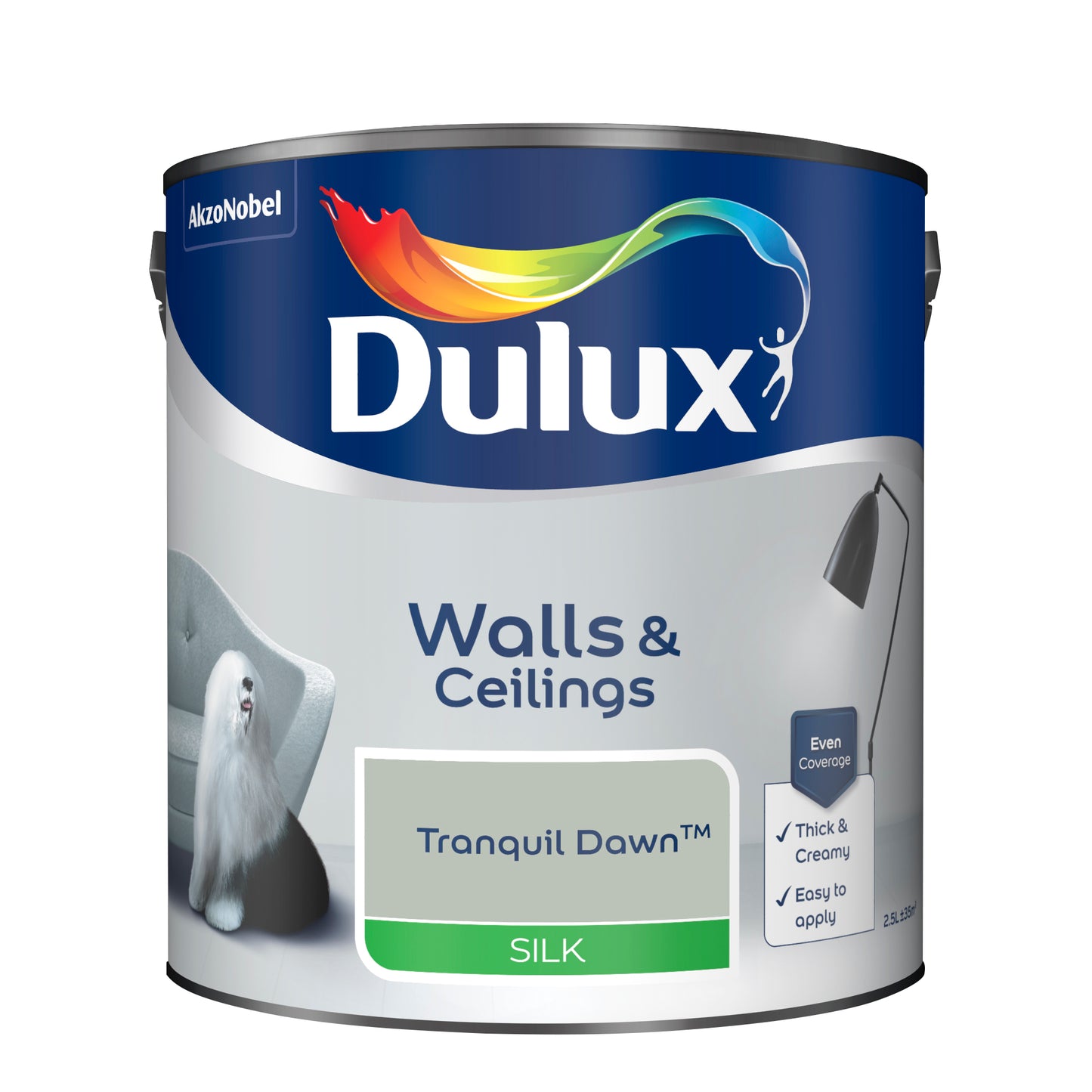 Dulux Silk Paint - Tranquil Dawn - 2.5 Litre