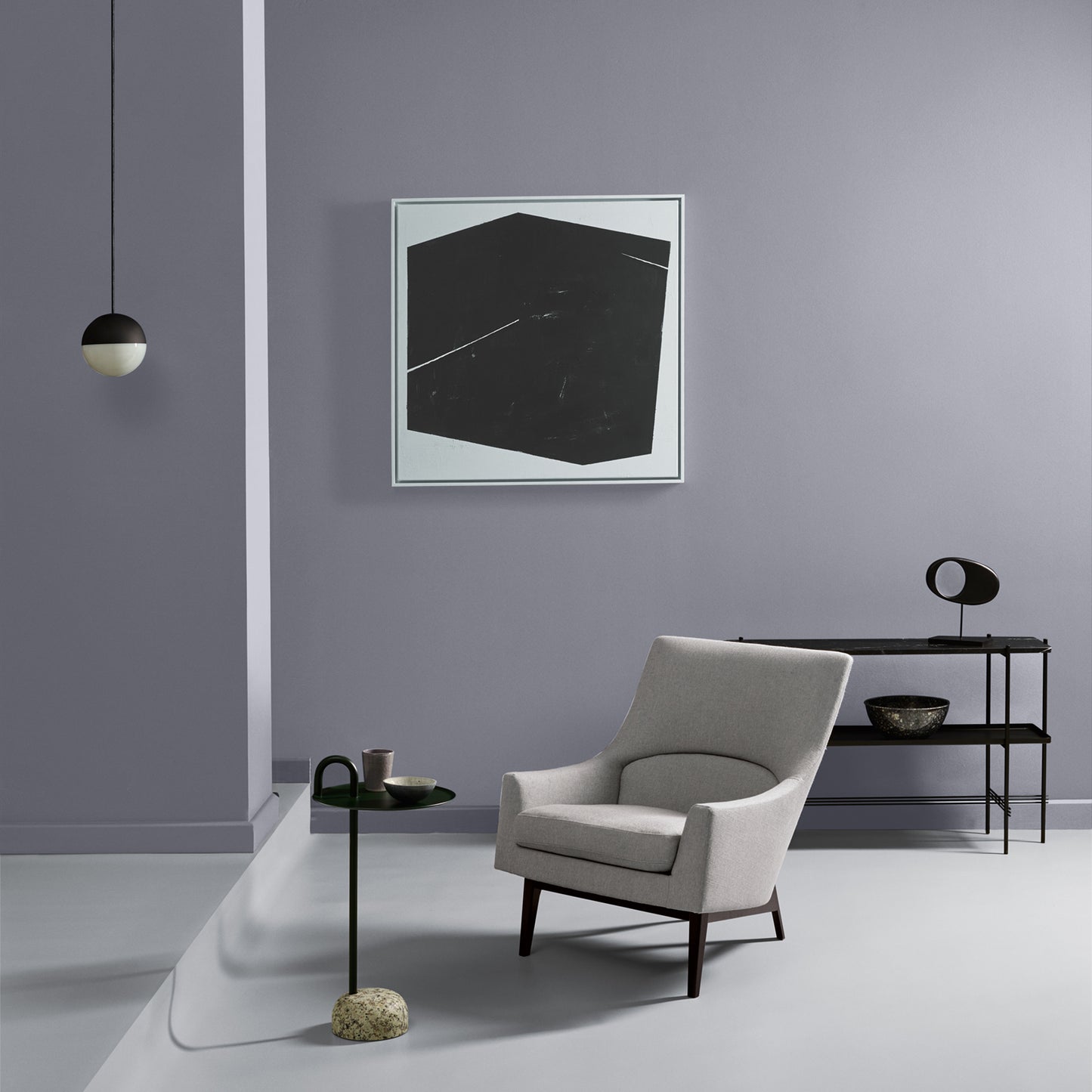 Crown Retail Elle Decoration Flat Matt - Crushed Moonstone