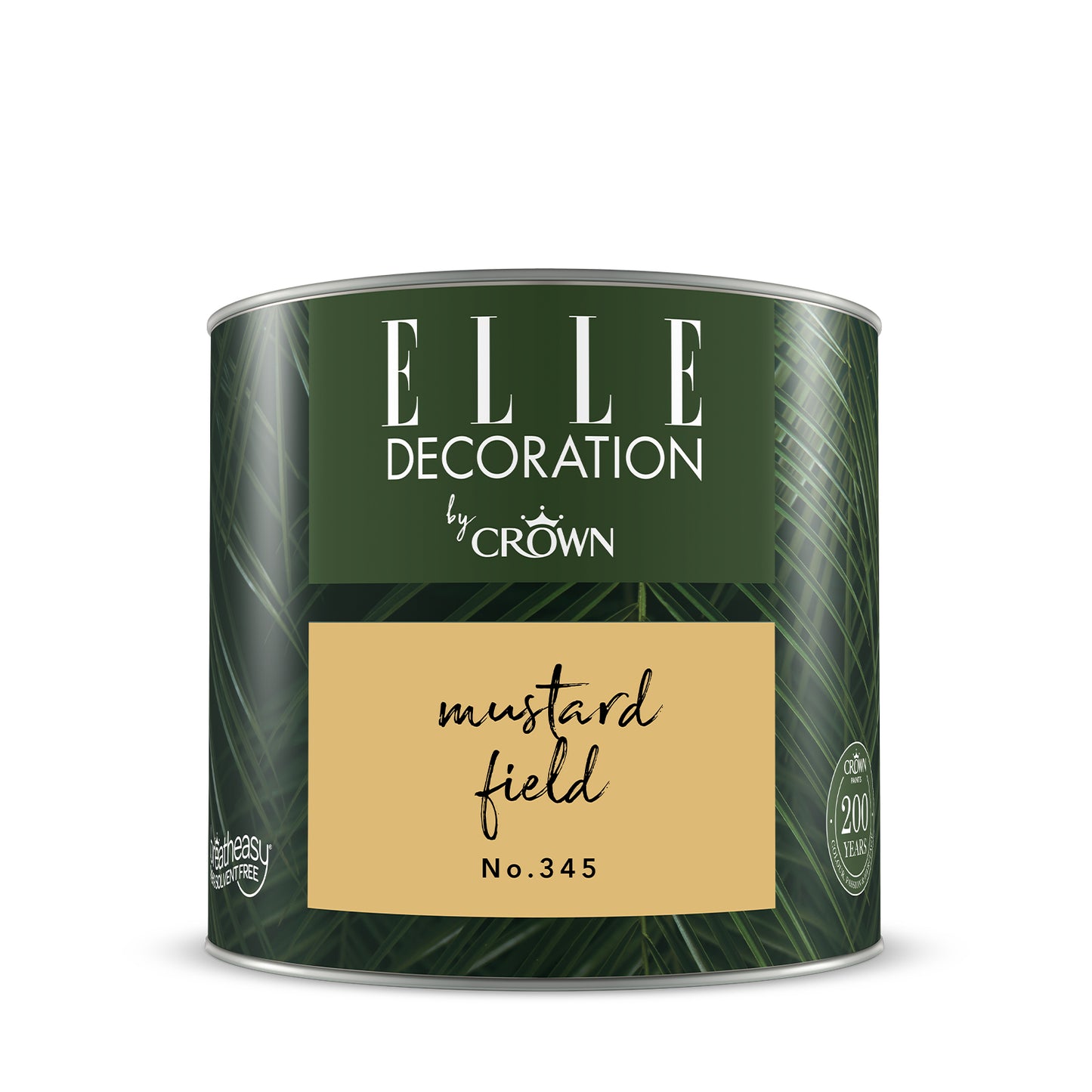 Crown Retail Elle Decoration Flat Matt - Mustard Field