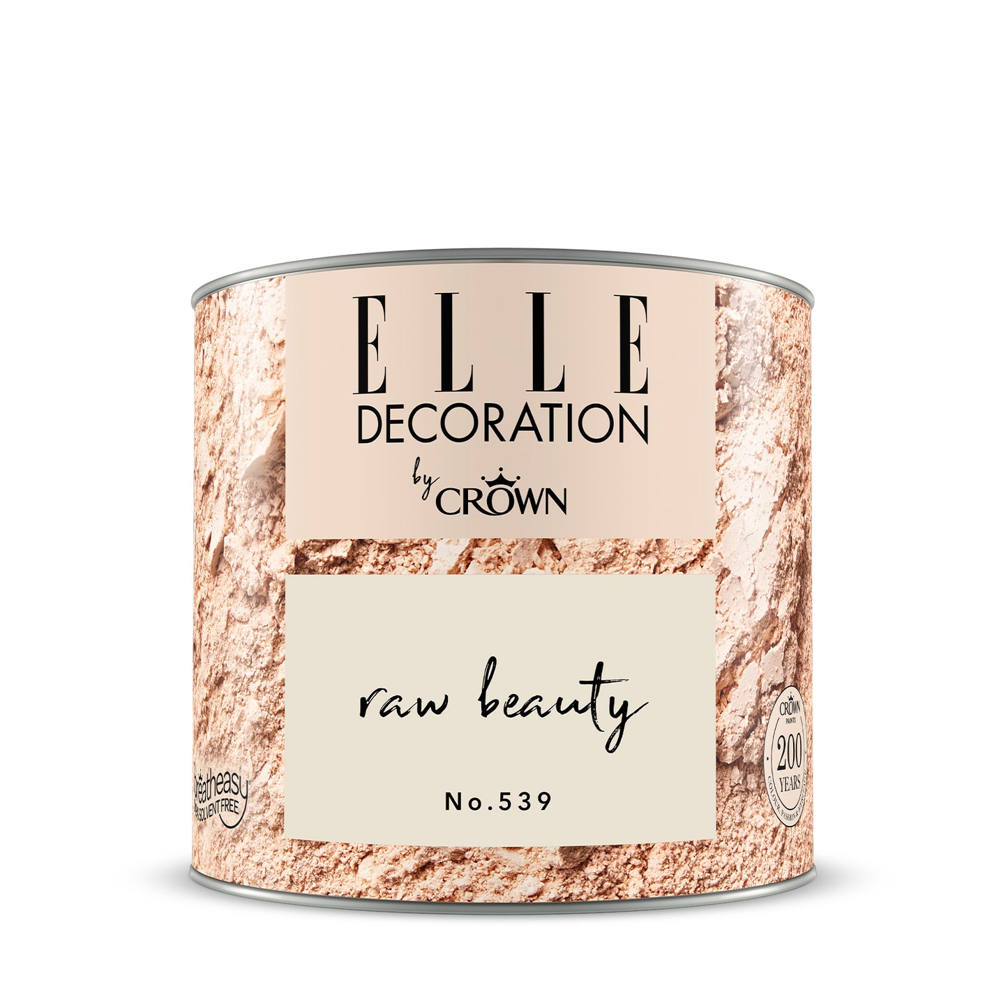 Crown Retail Elle Decoration Flat Matt - Raw Beauty