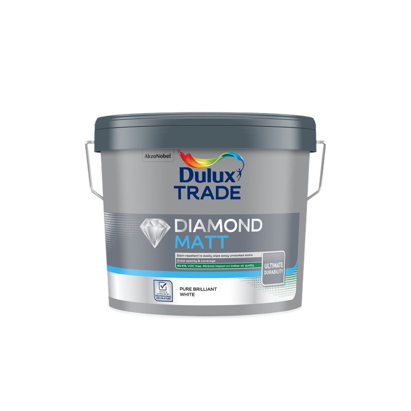Dulux Trade Diamond Matt - Pure Brilliant White