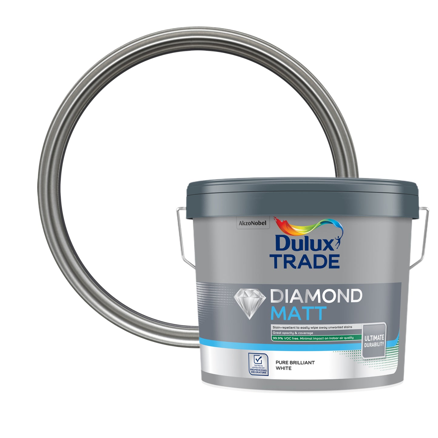 Dulux Trade Diamond Matt - Pure Brilliant White