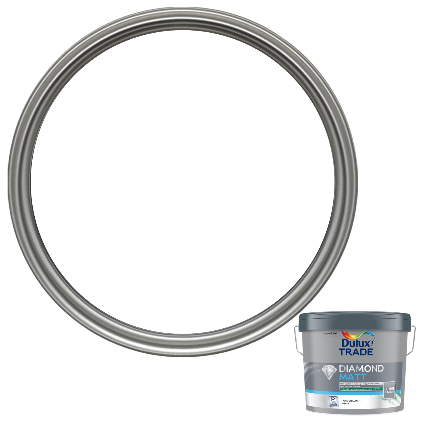 Dulux Trade Diamond Matt - Pure Brilliant White