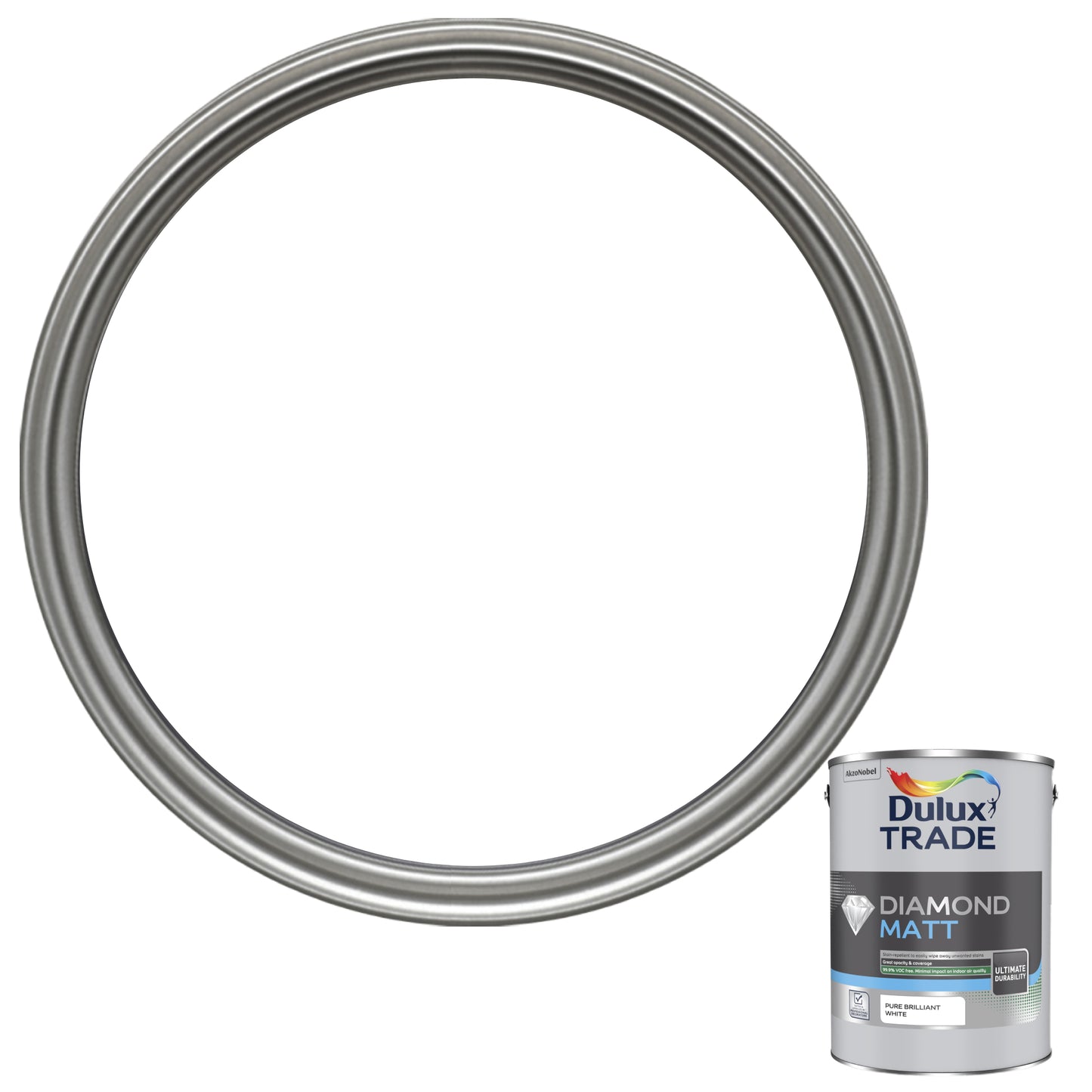Dulux Trade Diamond Matt - Pure Brilliant White