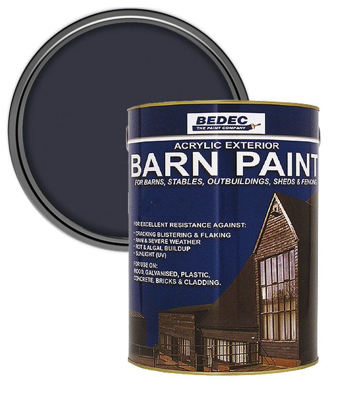 Bedec Barn Matt Paint - Anthracite Grey