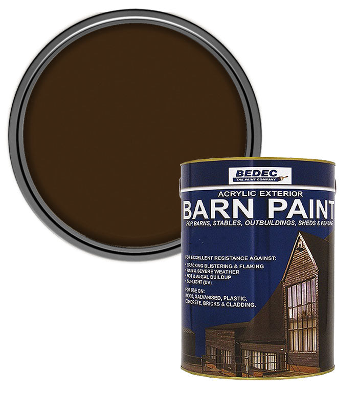 Bedec Barn Semi Gloss Paint - Chestnut