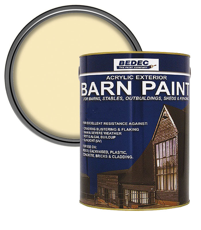 Bedec Barn Semi Gloss Paint - Country Cream