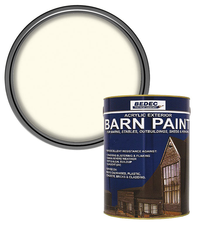 Bedec Barn Semi Gloss Paint - Gardenia